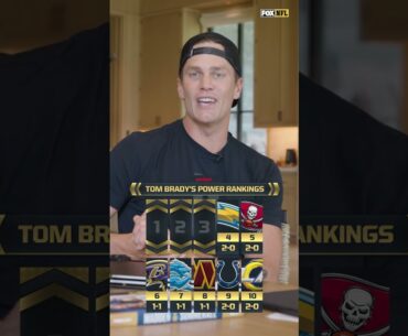 Tom Brady's Week 2 Power Rankings 🍿 #NFL #football