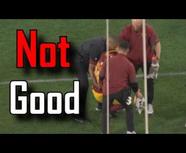 Austin Ekeler out for the game with an Achilles injury on this play | Commanders Vs Packers Austin Ekeler out for the game with an Achilles injury on this play | Commanders Vs Packers