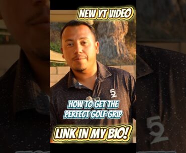 The perfect golf grip! Check out the YT video! #golf #golfer #golfswing #golfing #golftips #golfers
