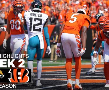 Jacksonville Jaguars vs. Cincinnati Bengals Game Highlights | NFL 2025 Season Week 2