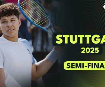 Zverev Plays Shelton; Fritz Takes On Auger-Aliassime | Stuttgart 2025 Semi-Final Highlights