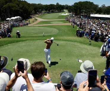 The ISPS Handa Australian Open golf in Melbourne