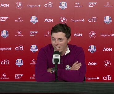 Matthew Fitzpatrick on Did He Worry About Selection? Fitzpatrick on Earning His Spot Ryder Cup