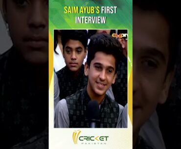 14 Years Old Saim Ayub Viral Interview #SaimAyub  #Shorts #PAKvsSA