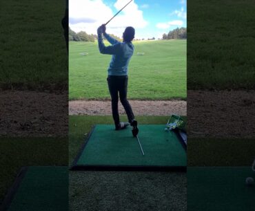 PRO WARM-UP: Marco Penge at Worthing Golf Club (Practice Range) Sept 2025