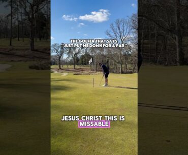 The golfer that says “just put me down for a par” #golfbanter #funnygolf #golf