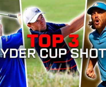 Top 3 Iconic Golf Shots From The Ryder Cup