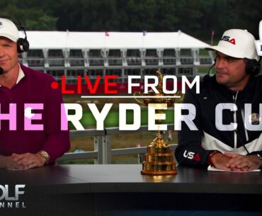 DeChambeau-Thomas, Rahm-Hatton will tee off foursomes | Live from the Ryder Cup | Golf Channel