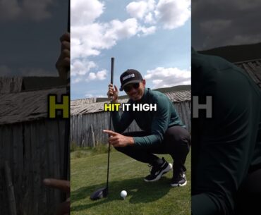Tee it low, hit it high. Tee it low, hit it high. Master spin, master control #golftips #golfswing