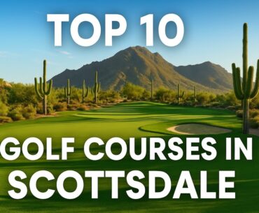 Top 10 Golf Courses in Scottsdale Arizona!