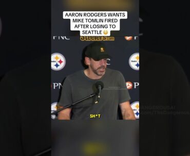 “Mike Tomlin should be FIRED” - Aaron Rodgers Postgame Interview - Seahawks vs Steelers