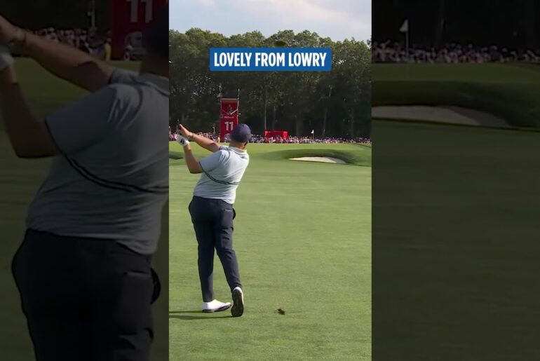 Shane Lowry LIGHTS it up! 😎