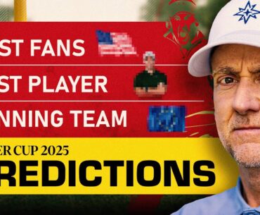 Ian Poulter's 2025 Ryder Cup Predictions
