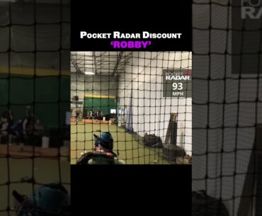 93mph on Pocket Radar | #shorts