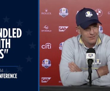 Luke Donald Press Conference | Day 1 | 2025 Ryder Cup
