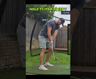 Can we get a BIRDIE??? 🤔🏌‍♂️ #golf #golfcourse #golfer #golfsimulator