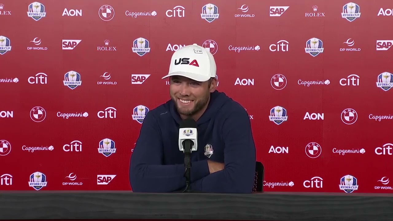 “An Honor to Have Our President Here” — Sam Burns on Trump’s Visit Ryder Cup Bethpage “An Honor to Have Our President Here” — Sam Burns on Trump’s Visit Ryder Cup Bethpage