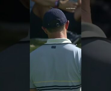 Rory McIlroy receives Ryder Cup chirps #golf #shorts #rydercup