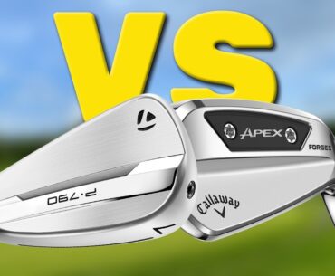 Taylormade P790 vs Callaway Apex AI150 | The Ultimate Players Distance Iron Battle!