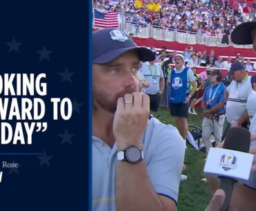 Fleetwood & Rose Interview | Friday Four-Ball | 2025 Ryder Cup