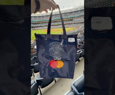 I bought a $50 mystery bag at Yankee Stadium… #mlb #baseball