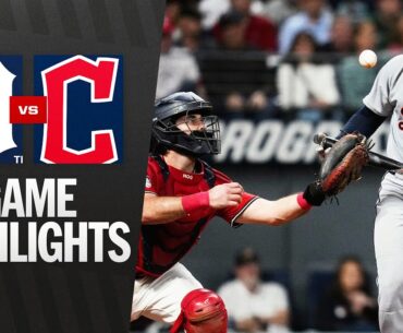 Tigers vs. Guardians Game Highlights (9/23/25) | MLB Highlights