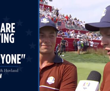 MacIntyre & Hovland | Saturday Foursomes | 2025 Ryder Cup