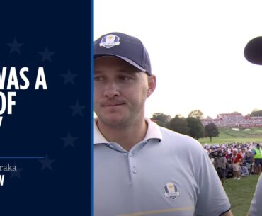 Rahm & Straka Interview | Friday Four-Ball | 2025 Ryder Cup
