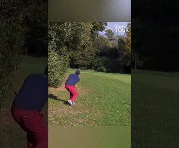 Can You Bend It Like Patrick Reed? 🤯 Incredible Draw Shot Around the Corner! Can You Bend It Like Patrick Reed? 🤯 Incredible Draw Shot Around the Corner!