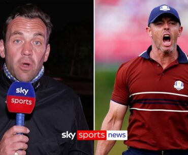 "It crossed a line" | McIlroy and Lowry abused as Europe close in on record Ryder Cup win