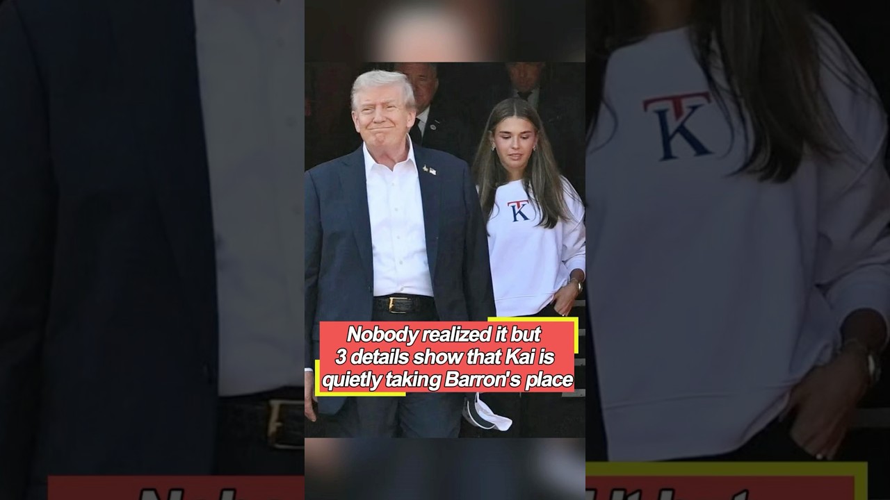 Nobody realized it, but three details show that Kai is quietly taking Barron’s place.#trump#kaitrump Nobody realized it, but three details show that Kai is quietly taking Barron’s place.#trump#kaitrump
