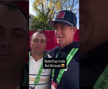 Ted Scott and Francesco Molinari addressed their heated exchange on Saturday at Bethpage. 🤝