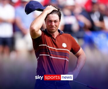 BREAKING: Viktor Hovland withdraws from Ryder Cup singles