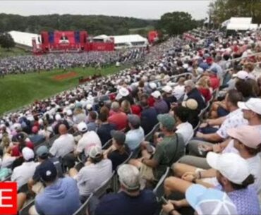 Ryder Cup LIVE: USA and Europe foursomes set to kick off event in front of wild crowds