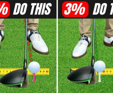 SIMPLE DRIVER TWEAK to hit 285+ yard DRIVES like a 30 year old!!! Here's HOW