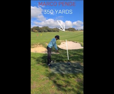 MARCO PENGE 350 YARD BOMB! 🔥 | PRO GOLF DRIVER SWING