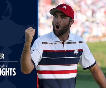 Rory McIlroy vs Scottie Scheffler Highlights | 2025 Ryder Cup