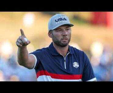 Sam Burns showed true colors seconds before Shane Lowry unleashed on Ryder Cup fans