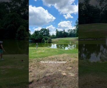 HILARIOUS Golf Fail Teeing Off Over Water