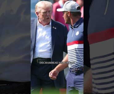 President Trump visited the Ryder Cup at Bethpage. @T-Mobile