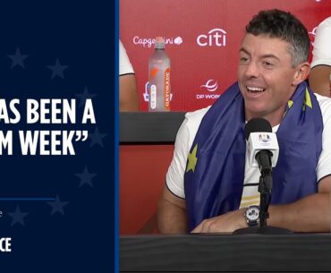 Team Europe Winning Press Conference | 2025 Ryder Cup