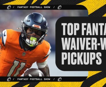 Fantasy Waiver-Wire Players Pickups for Week 3  | Fantasy Football Show🏈