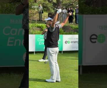 한승수 엄재웅 프로 | 남자 프로골퍼들의 티샷 전 스트레칭 & 워밍업 모음 #koreagolf #golf