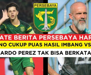 🔴BRUNO CUKUP PUAS HASIL IMBANG VS DEWA🔥Eduardo Perez Tak Bisa Berkata-kata😱