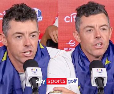 Rory McIlroy CRITICISES Ryder Cup Crowd