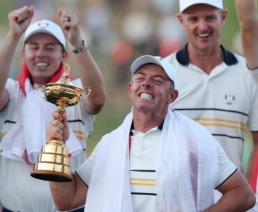 Trump delivers four-word response to McIlroy taunt over Europe's Ryder Cup win - London Evening Standard