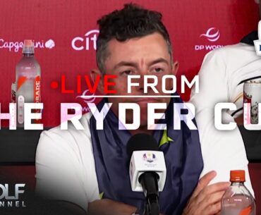 Rory: Verbal abuse from the crowd 'not acceptable' in golf | Live From the Ryder Cup | Golf Channel