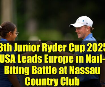 13th Junior Ryder Cup 2025: USA Leads Europe in Nail-Biting Battle at Nassau Country Club