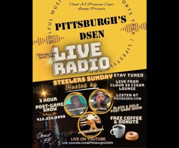 Black and Gold Post Game show after Steelers-Vikings Game - Win or Lose, Let's Talk About It