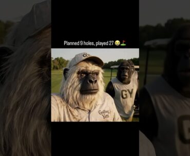 Time Doesn’t Exist When You’re Chasing Birdies 🕊️⛳️. #golf #shortvideo #golfingyeti